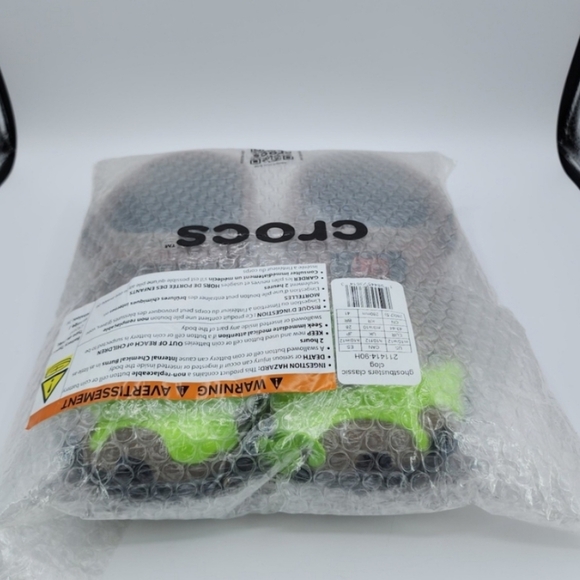 Crocs Ghostbusters Classic Clog Glow in the Dark with Charms NEW w/ Tag - Picture 4 of 9